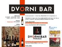 Vino - DVORNI BAR - Vabljeni na pokušino izvrstnih vin in hrane