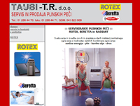 Servis in prodaja ogrevalne tehnike ROTEX in plinskih peči BERETTA ter RADIANT (TAUBI-TR d.o.o.)